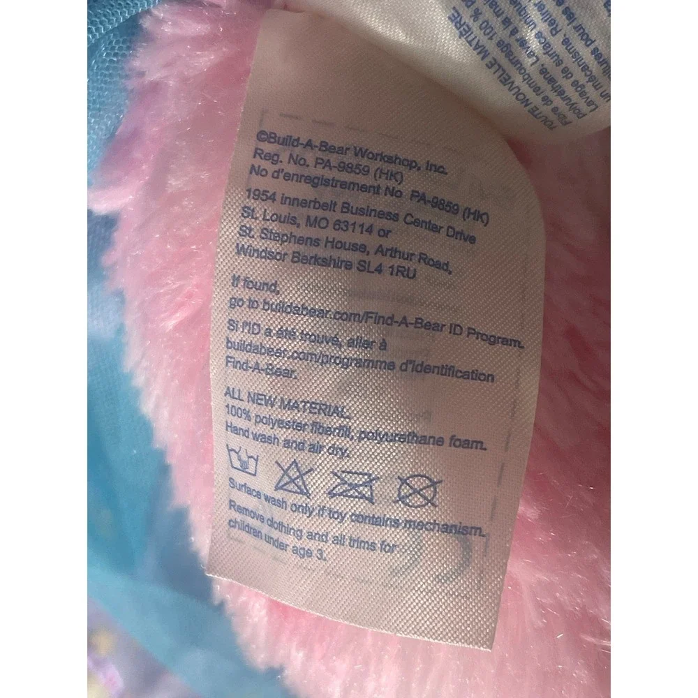 Build a Bear‎ Pink Cat Plush Stuffed Animal Roller Skates Dress Vest Toy 2013